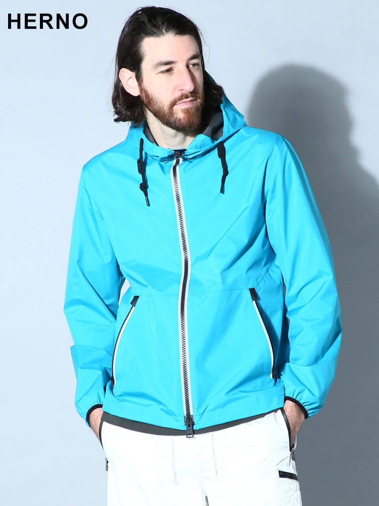 HERNO (ヘルノ) フード フルジップ ジャケット GORE-TEX LAMINAR HRGI00108UL