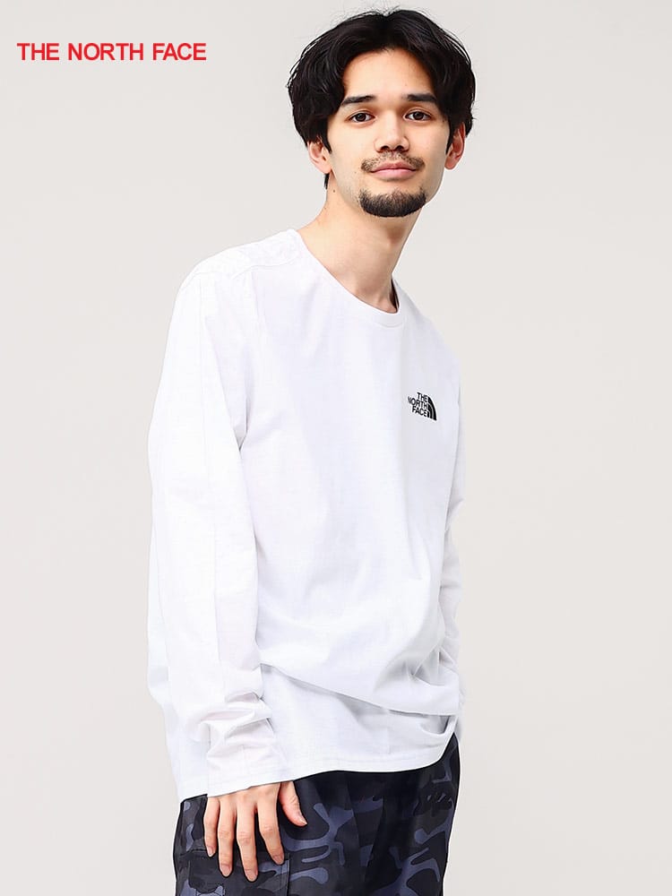 ザ ノースフェイス Tシャツ メンズ レディース THE NORTH FACE バックプリント 長袖 メンズ 男性 トップス シャツ Tシャツ クルー 長袖 春 夏 NF0A2TX1