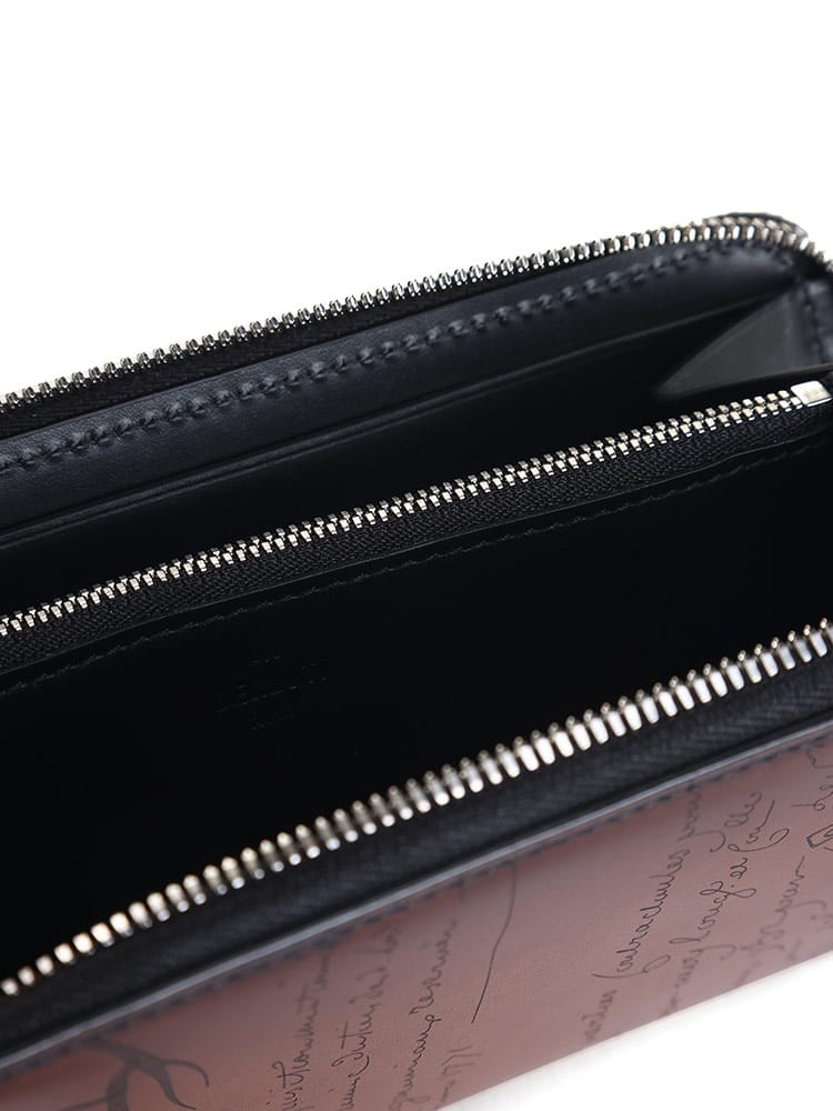 BERLUTI (ベルルッティ) イタウバ ネオ スクリットレザーロングジップ 