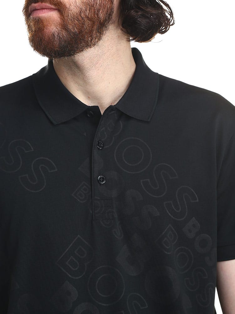 HUGO BOSS (ヒューゴボス) 斜めロゴ 半袖 ポロシャツ HB50488799 