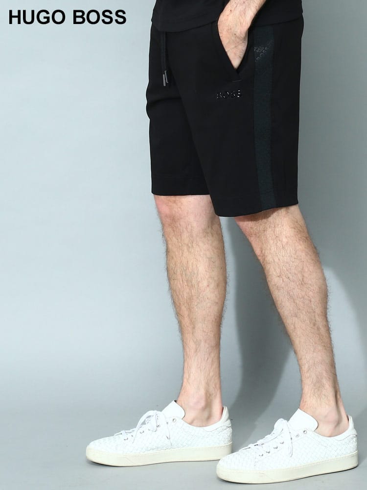 HUGO BOSS (ヒューゴボス) サイドロゴテープ ショートパンツ HB50486858 メンズ ブランド
