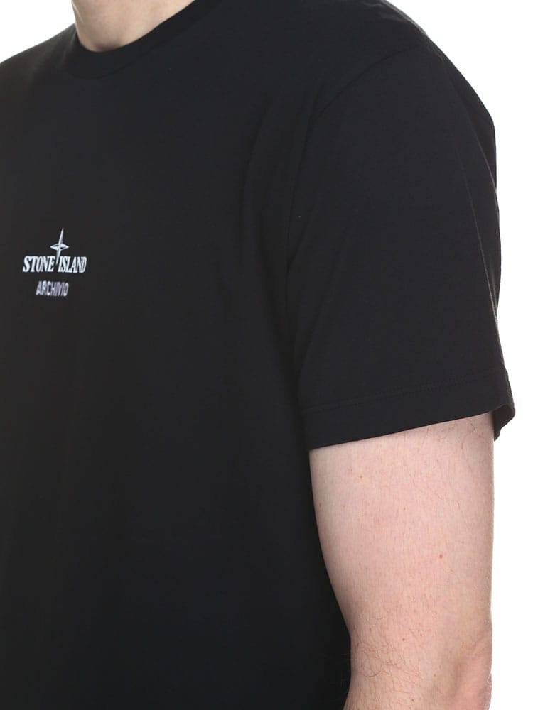 STONE ISLAND (ストーンアイランド) バックプリント クルーネック 半袖 