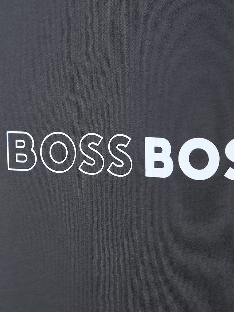 HUGO BOSS (ヒューゴボス) リピートロゴ クルーネック 半袖 Tシャツ ...