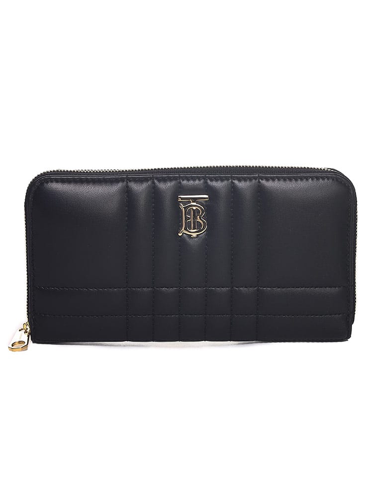 BURBERRY (バーバリー) キルティングレザー ローラ ラウンドジップウォレット BBL8062340 ブランド レディース 財布