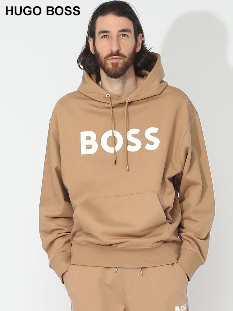 HUGO BOSS (ヒューゴボス) BIGロゴ プルオーバー パーカー HB50496661 ブランド メンズ 男性 トップス
