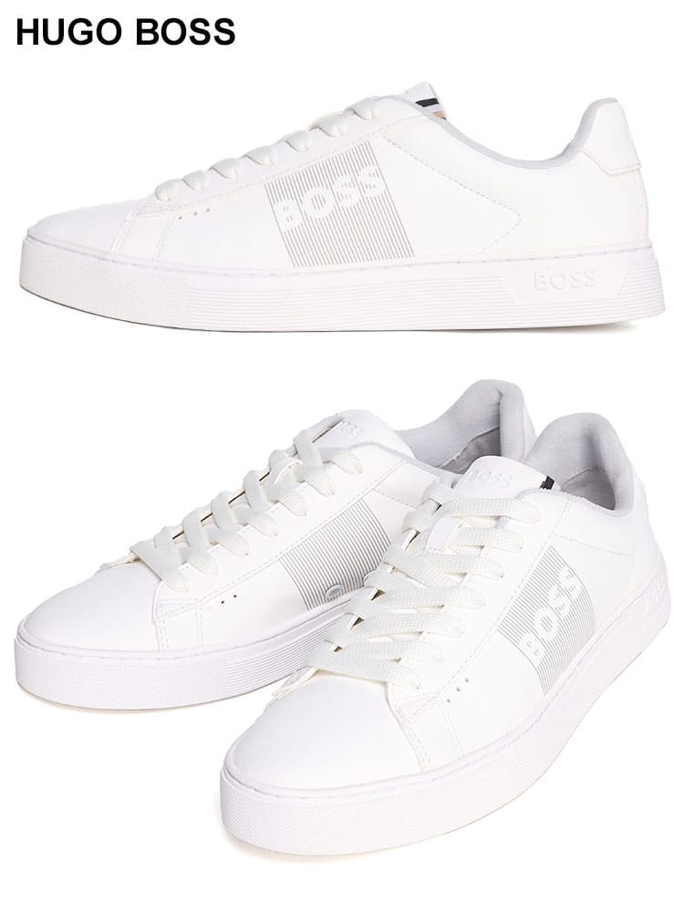 HUGO BOSS (ヒューゴボス) ロゴ ライン ローカットスニーカー HB50498924 ブランド メンズ 男性 シューズ
