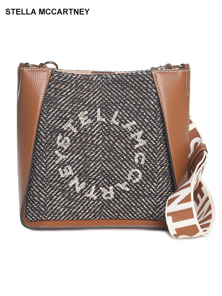 STELLA MCCARTNEY (ステラマッカートニー) ステラロゴ ヘリンボーンウィーブ ショルダーバッグ SML700073WP0235 ブランド レディース バッグ 鞄