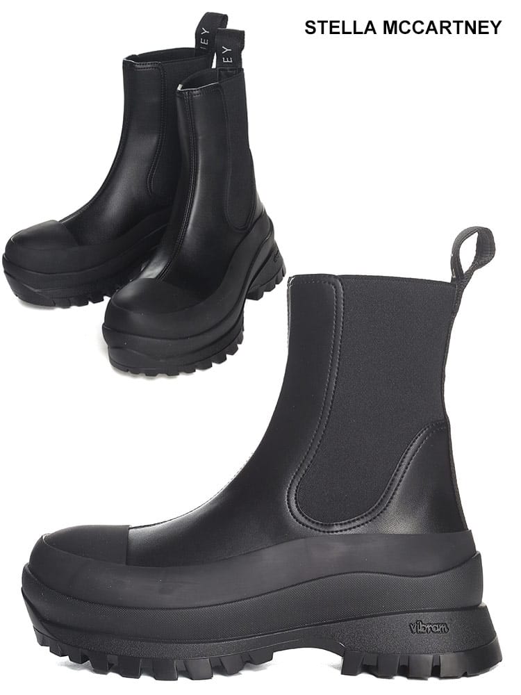 STELLA MCCARTNEY (ステラマッカートニー) トレース チェルシー ブーツ 