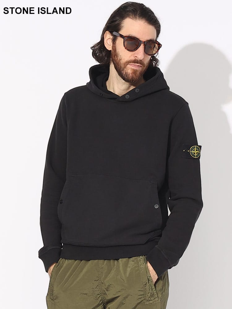 STONE ISLAND (ストーンアイランド) 袖ロゴ プルパーカー パーカー SI791561720 ブランド メンズ 男性 トップス
