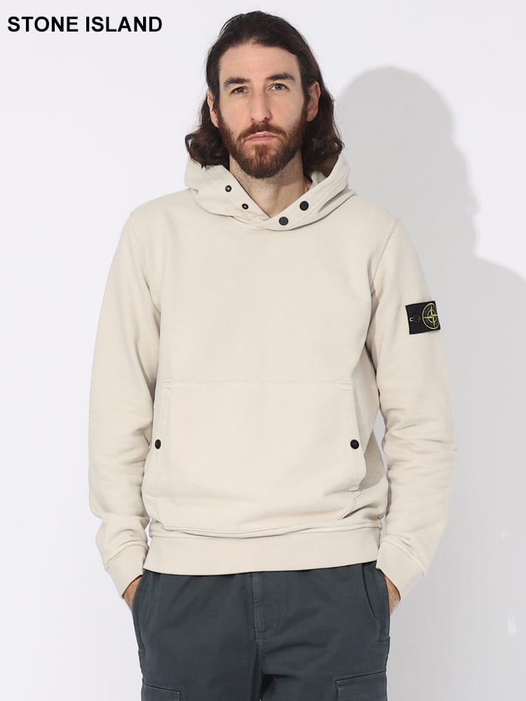 STONE ISLAND (ストーンアイランド) 無地 ポケット プルオーバー パーカー SI791561720 ブランド メンズ 男性 トップス