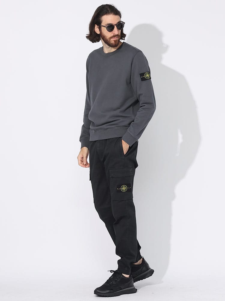 STONE ISLAND (ストーンアイランド) ロゴワッペン カーゴ ジョガー 