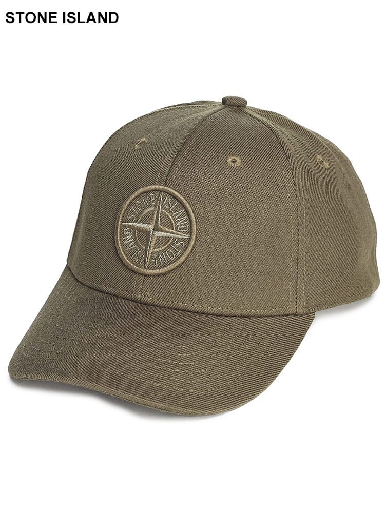 STONE ISLAND (ストーンアイランド) ロゴワッペン 6パネル キャップ SI791599675 ブランド メンズ 男性 帽子