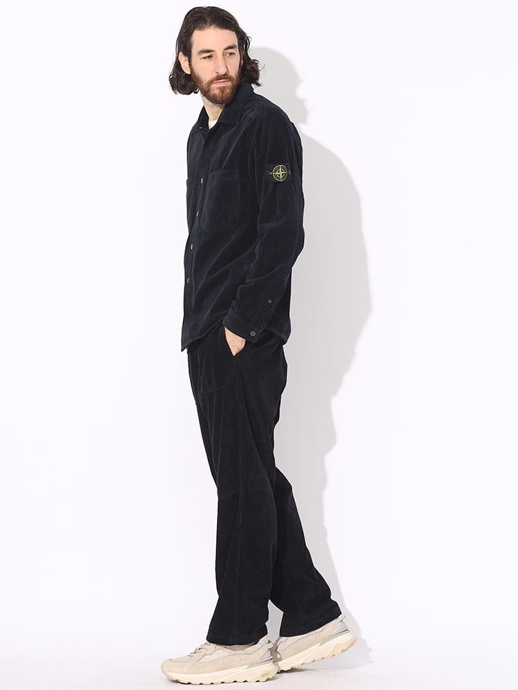 STONE ISLAND (ストーンアイランド) コーデュロイ ノータック パンツ 