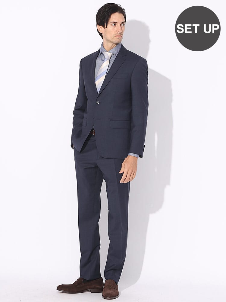 HUGO BOSS (ヒューゴボス) ストレッチ シングル スーツ SLIMFIT HBHG10253837P ブランド メンズ 男性 ビジネス