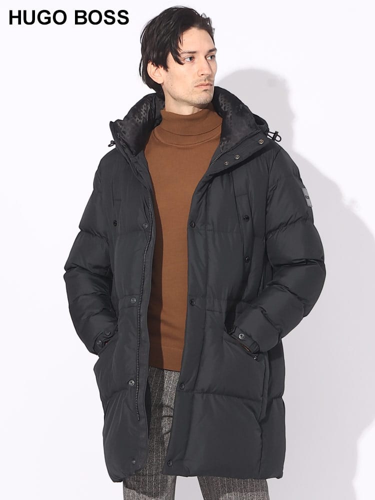 HUGO BOSS ヒューゴボス ロングダウンコート 軽量 コンパクト ヒューゴ 