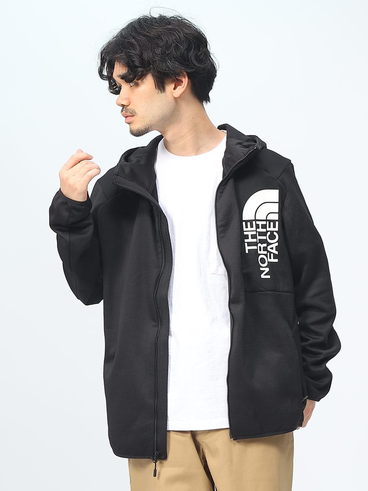 THE NORTH FACE (ザ ノースフェイス) 裏フリース メッシュ フルジップ パーカー MERAK HOODY