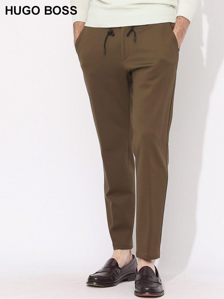 HUGO BOSS (ヒューゴボス) ストレッチ ウエストコード パンツ HB50497327 ブランド メンズ 男性 ボトムス