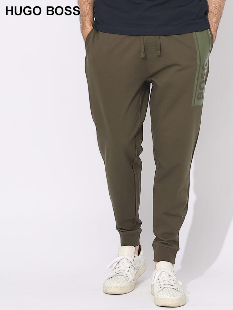 HUGO BOSS (ヒューゴボス) テープロゴ スウェットパンツ HB50510628 ブランド メンズ 男性 ボトムス