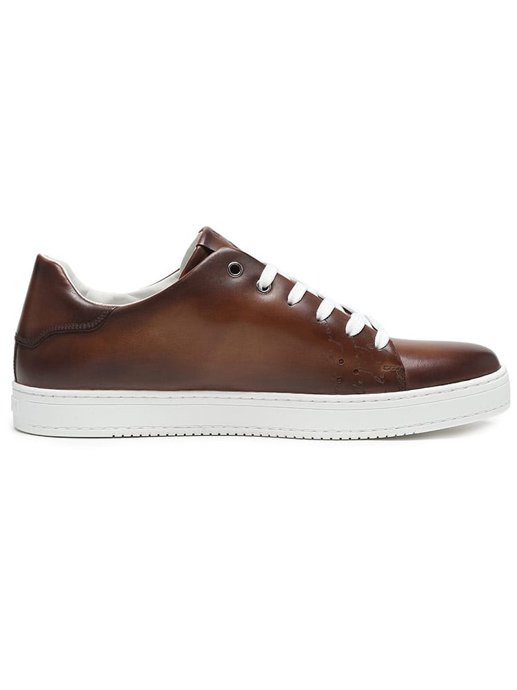 BERLUTI (ベルルッティ) プレイタイム スクリット レザースニーカー 