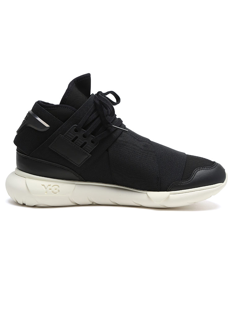 Y-3 (ワイスリー) ストレッチメッシュ レザー スニーカー Y-3 QASA ...