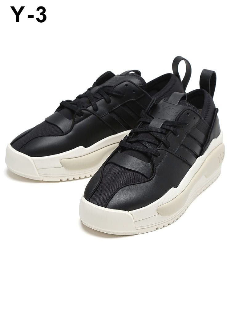 Y-3 (ワイスリー) スムースレザー サイドロゴ ローカットスニーカー RIVALRY Y3IG4090 ブランド メンズ 男性 シューズ 靴 スニーカー ローカット