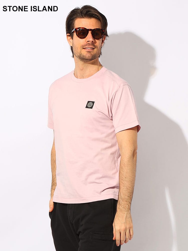 STONE ISLAND (ストーンアイランド) ワンポイントロゴ クルーネック 半袖 Ｔシャツ SI801524113 ブランド メンズ 男性 トップス