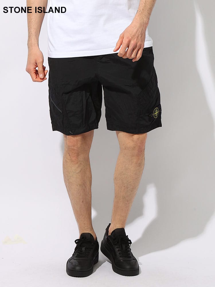 STONE ISLAND (ストーンアイランド) NYLON METAL カーゴ バミューダ 