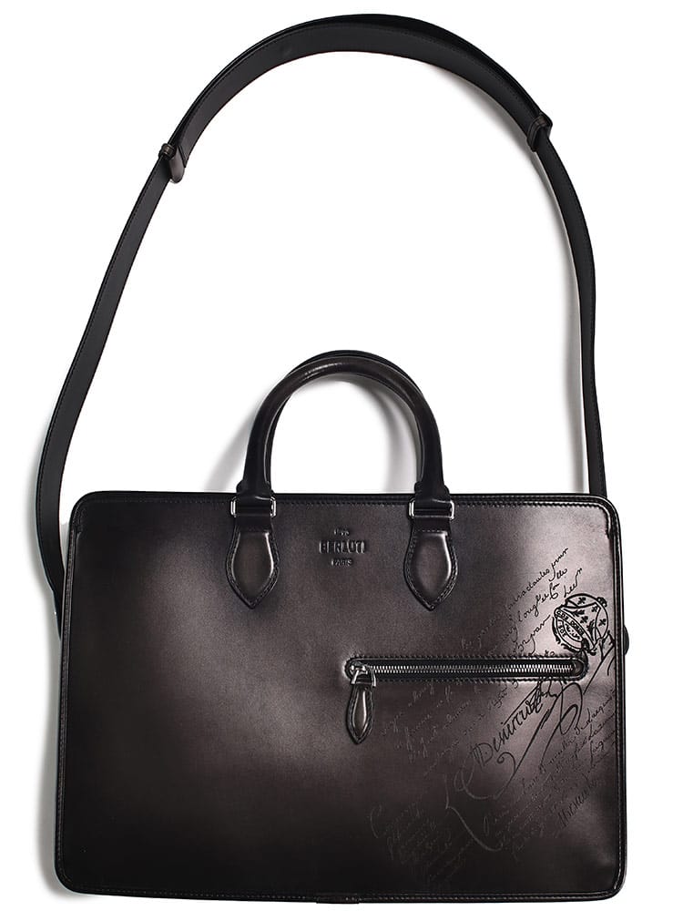 BERLUTI (ベルルッティ) アンジュール スクリットレザー 2WAY ブリーフ 