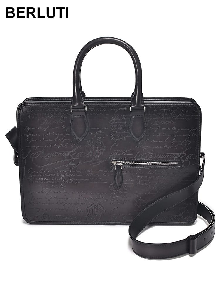 BERLUTI (ベルルッティ) アンジュール スモール スクリットレザー 2WAY 