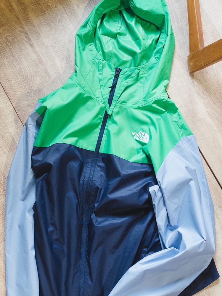 THE NORTH FACE (ザ ノースフェイス) ロゴ刺繍 フルジップ サイクロンジャケット WINDWALL CYCLONE JACKET 3 NF0A82R9