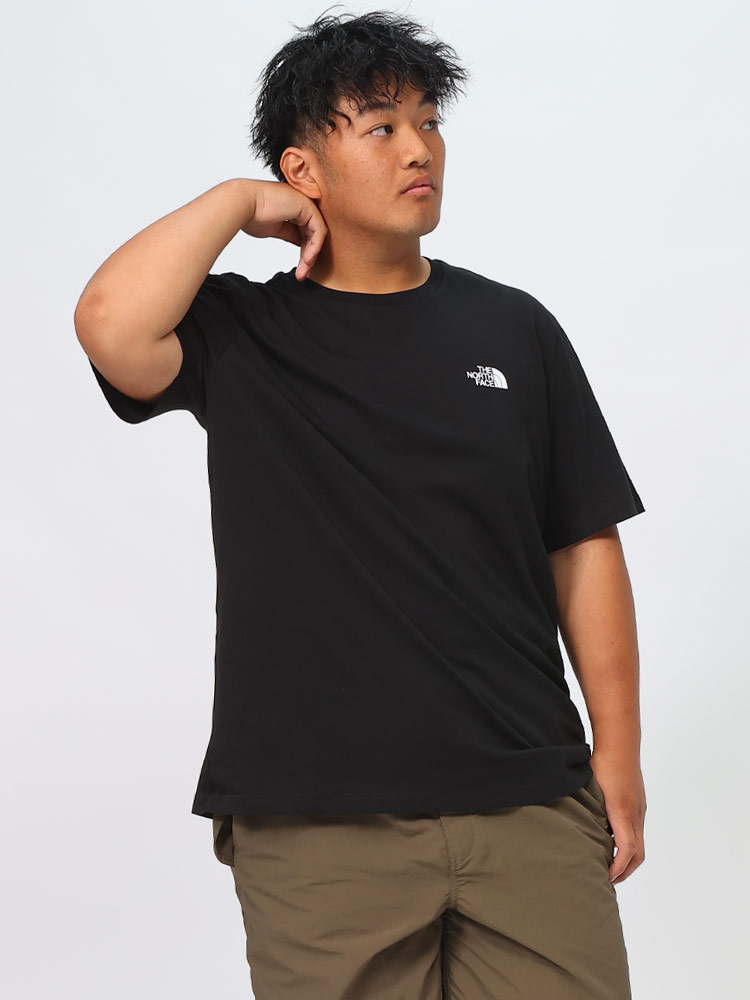 半袖 Tシャツ ミニドームロゴ SIMPLE DOME TEE NF0A87NGD22 クルーネック 大きいサイズ メン |  大きいサイズの服【サカゼン公式通販】