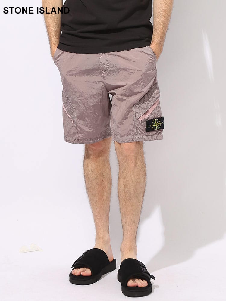 STONE ISLAND (ストーンアイランド) シワ加工 スラッシュポケット 