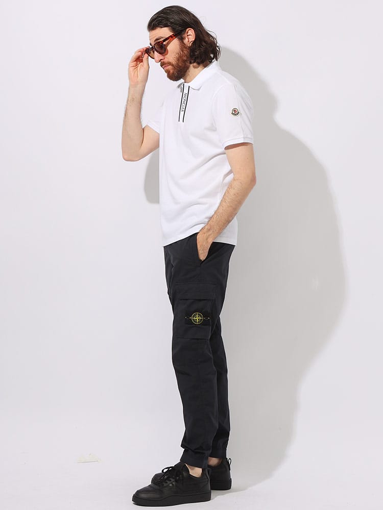 STONE ISLAND (ストーンアイランド) ストレッチコットン コンパス 