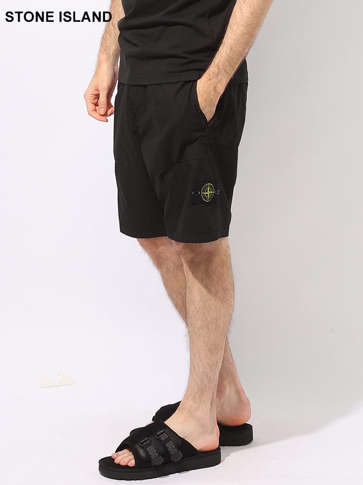 STONE ISLAND (ストーンアイランド) ストレッチコットン コンパス 