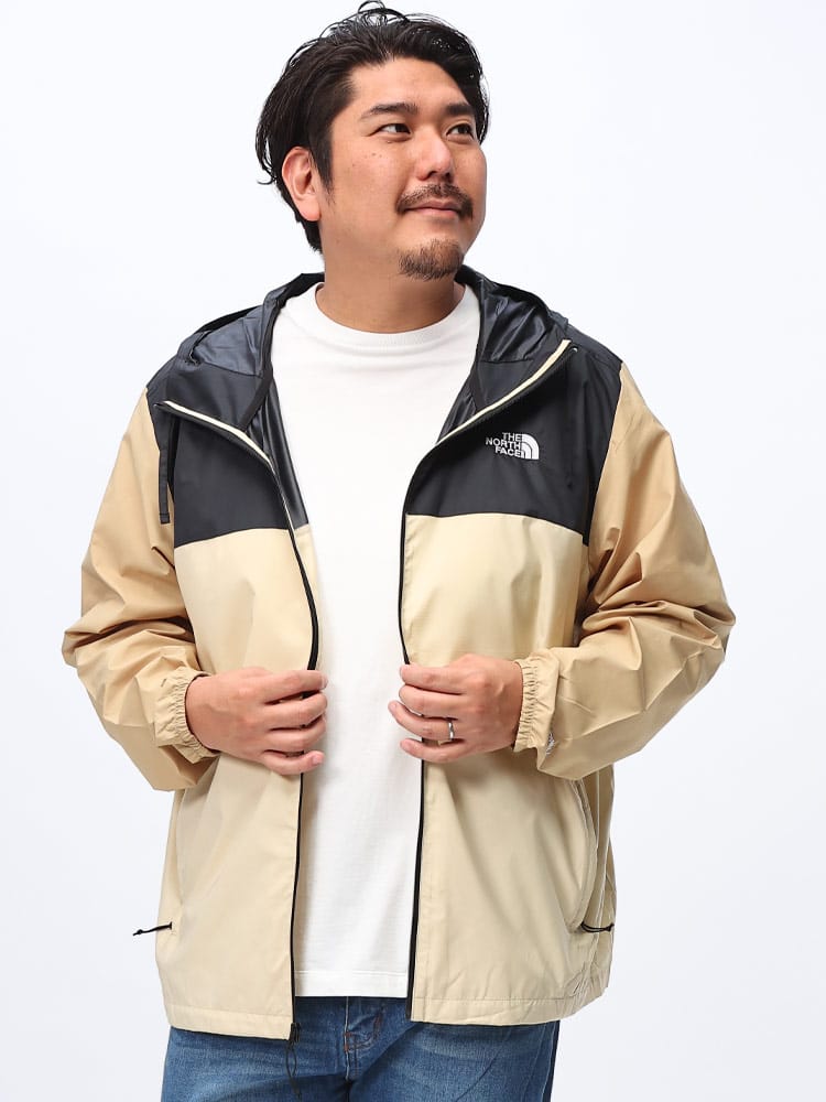 マウンテンパーカー 撥水 フルジップ M CYCLONE JACKET 3 WINDWALL NF0A82R9D22 大きいサイズ メンズ
