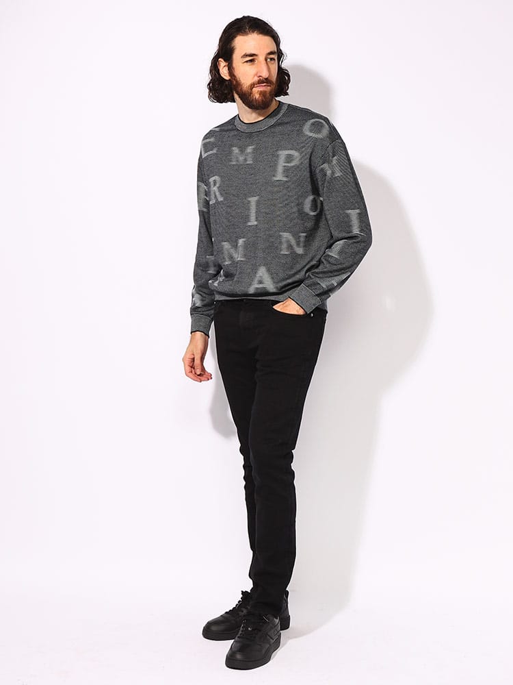 HUGO BOSS (ヒューゴボス) カシミヤタッチ スリムフィット ジップ 