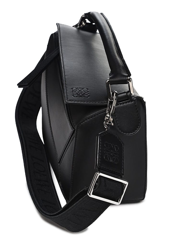 LOEWE (ロエベ) サテンカーフ スモール 2WAY パズルバッグ 
