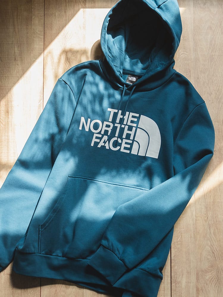 THE NORTH FACE (ザ ノースフェイス) 裏起毛 ロゴプリント プル 