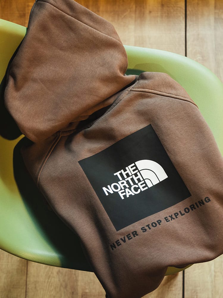 THE NORTH FACE (ザ ノースフェイス) バックプリント 裏起毛 プルオーバー パーカー RAGLAN REDBOX HOODIE NF0A89F9
