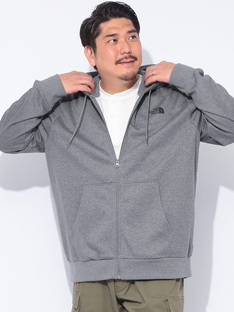 フルジップ パーカー 裏起毛 SIMPLE DOME FULL ZIP HOODIE トップス 秋冬 大きいサイズ メンズ