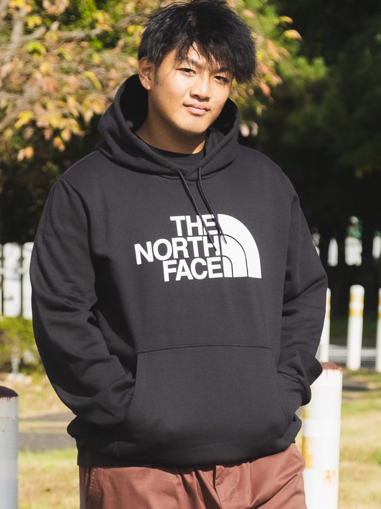 プルオーバー パーカー 裏起毛 ロゴプリント EASY HOODIE NF トップス フード 大きいサイズ メンズ