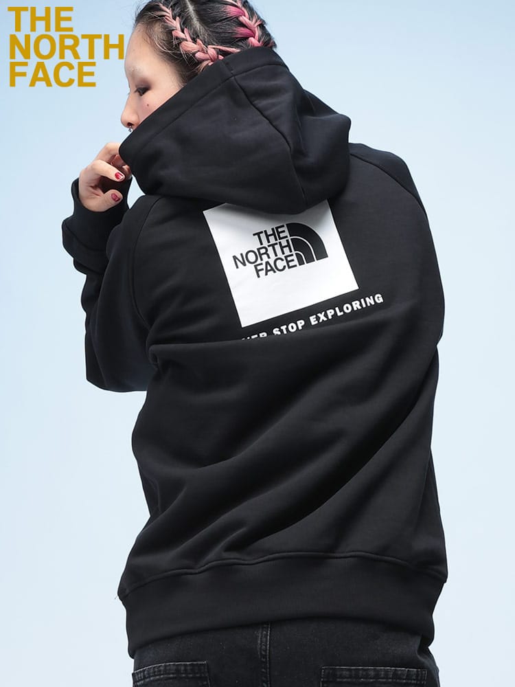 THE NORTH FACE (ザ ノースフェイス) 裏起毛 バックロゴ ポケット付き 