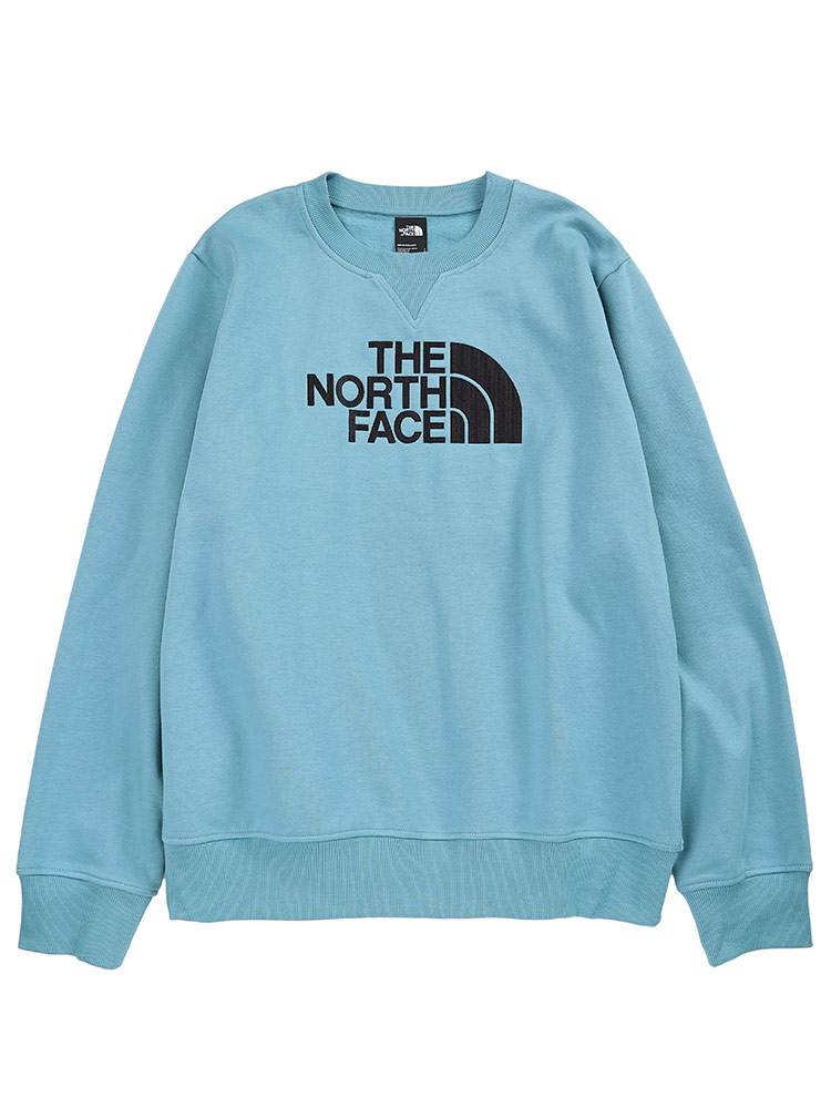 THE NORTH FACE (ザ ノースフェイス) 裏起毛 ロゴ刺繍 クルーネック トレーナー DREW PEAK CREW NF0A89EK