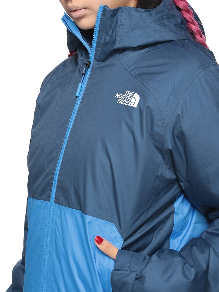 THE NORTH FACE (ザ ノースフェイス) 切替デザイン フード付き 中綿 