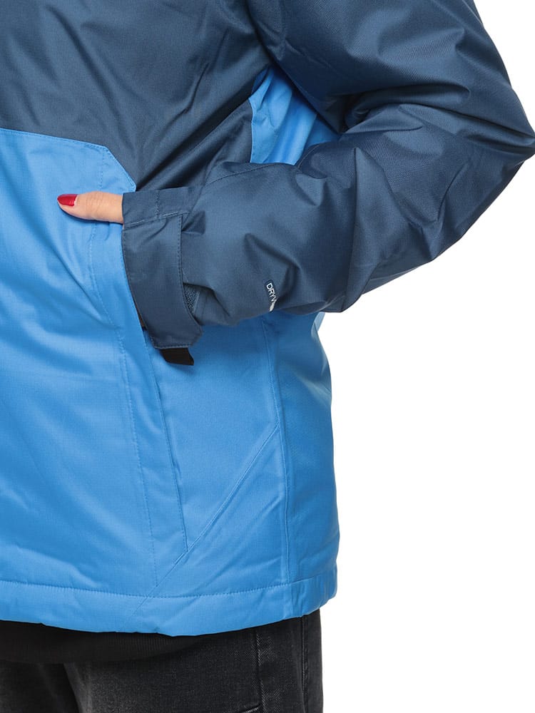 THE NORTH FACE (ザ ノースフェイス) 切替デザイン フード付き 中綿 