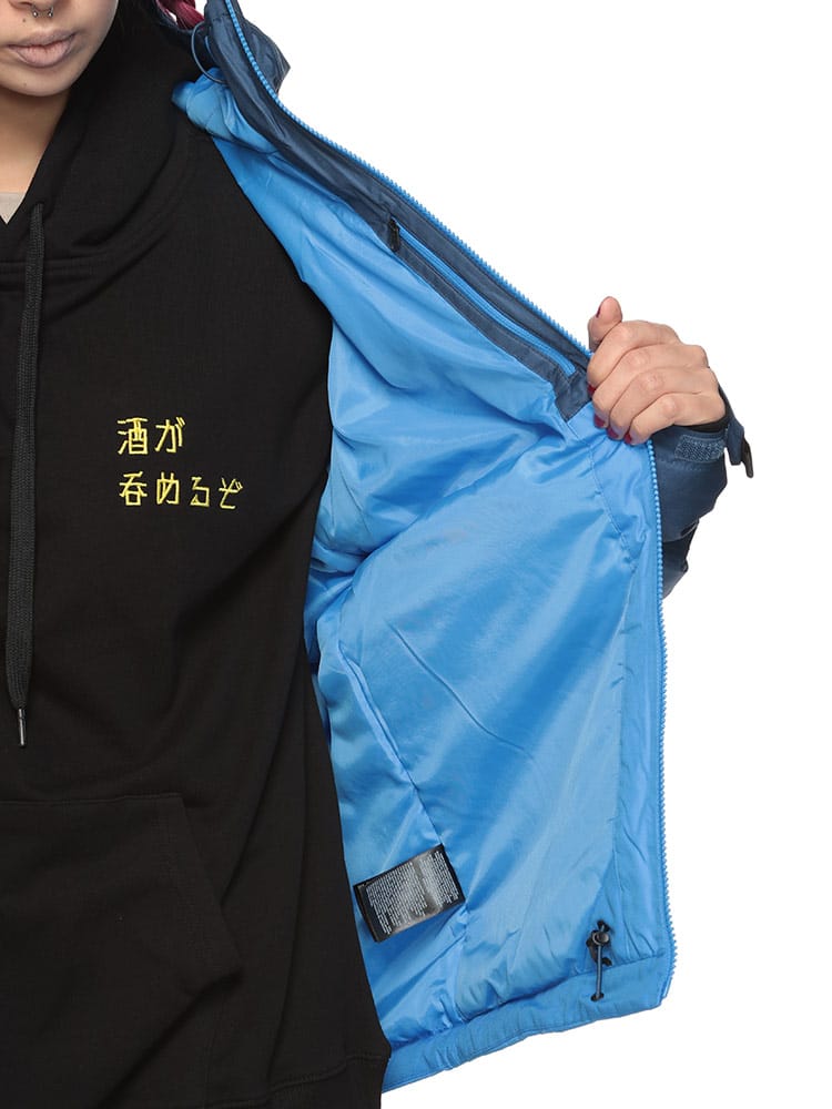 THE NORTH FACE (ザ ノースフェイス) 切替デザイン フード付き 中綿 