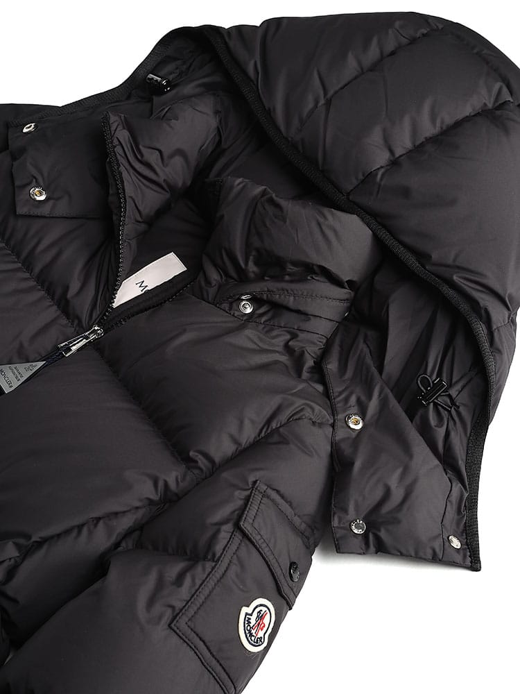MONCLER (モンクレール) フード着脱可能 フルジップ ショート ダウン 