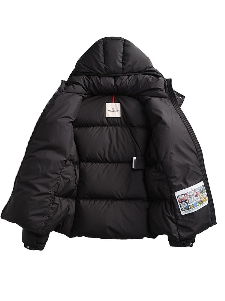 MONCLER (モンクレール) フード着脱可能 フルジップ ショート ダウン 