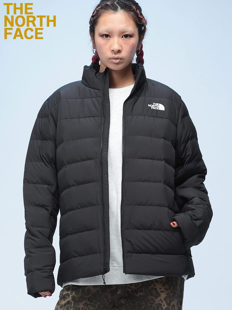THE NORTH FACE (ザ ノースフェイス) 撥水 ワンポイントロゴ スタンド ダウンジャケット M ACONCAGUA 3 JACKET 600フィルパワー NF0A84HZ