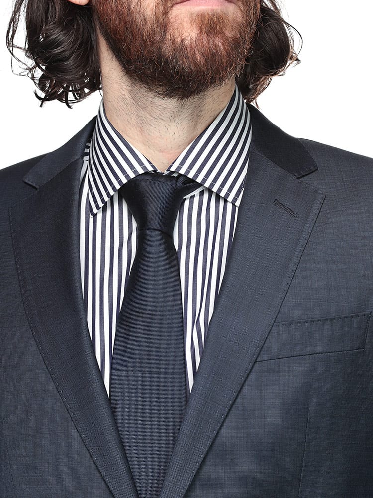HUGO BOSS (ヒューゴボス) ストレッチ ウール混 シングル2ツ釦 